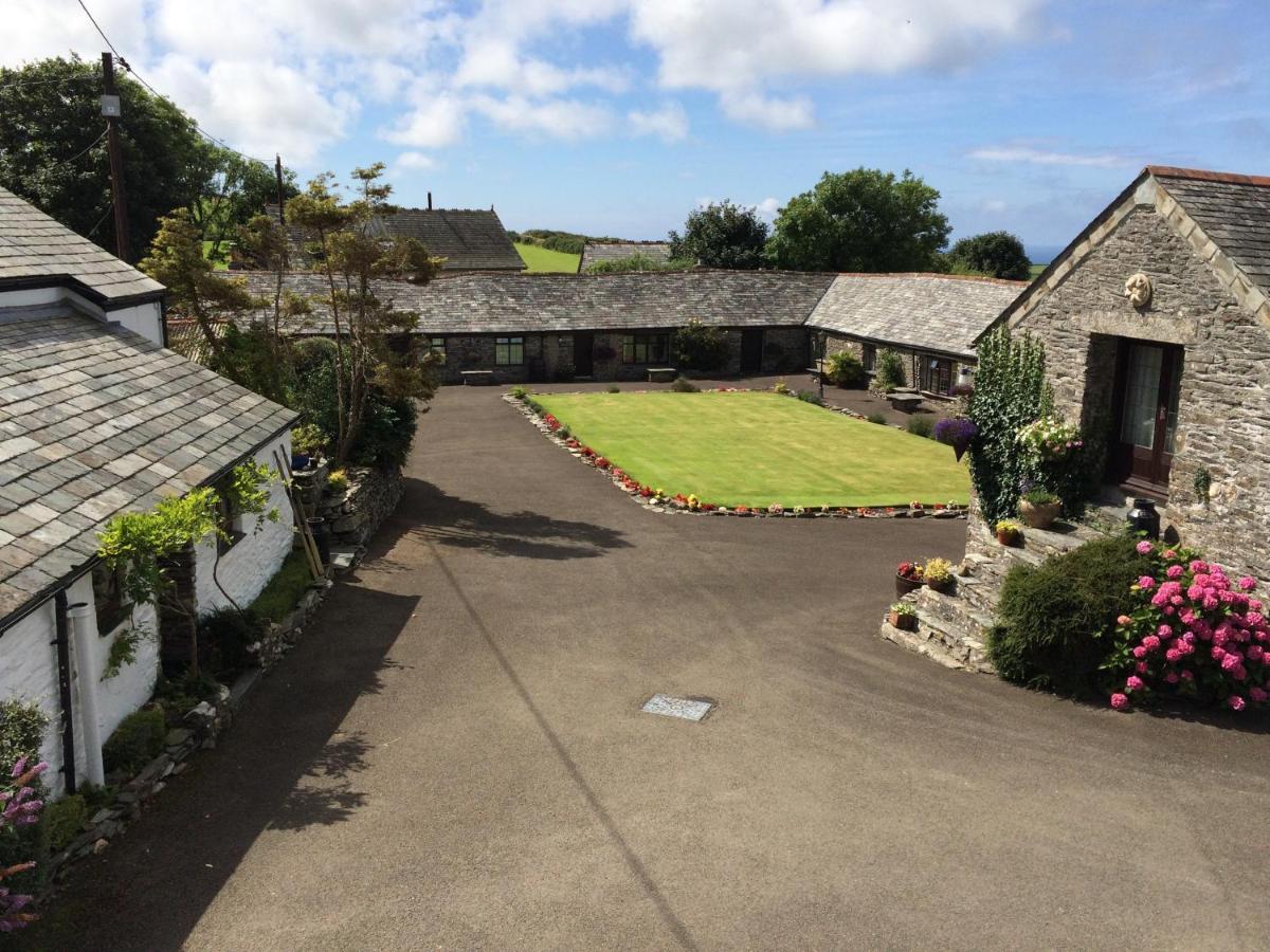 Courtyard Farm Cottages Boscastle Buitenkant foto